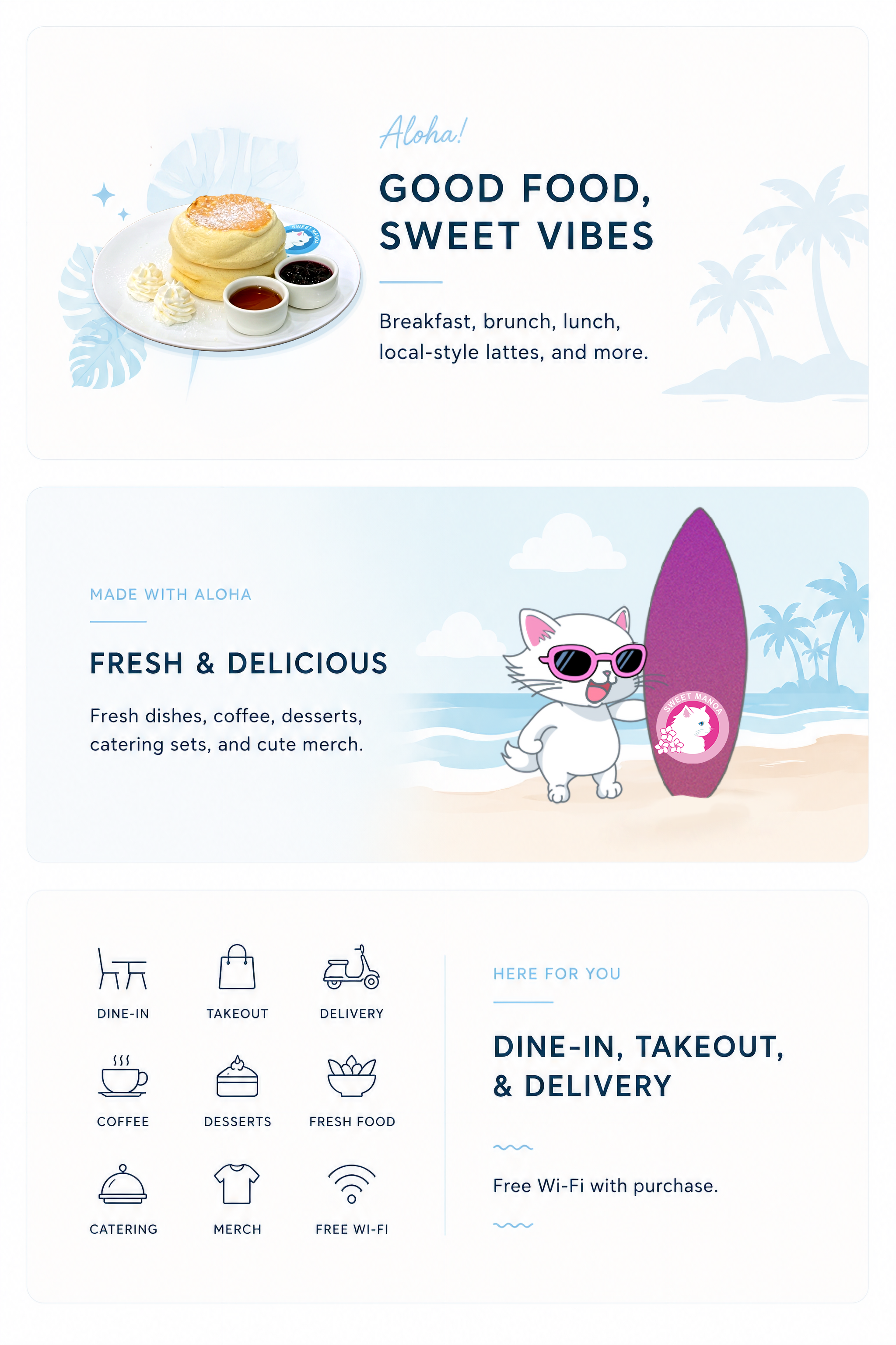 Home | Sweet Manoa Café & Bistro